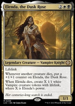 Elenda, the Dusk Rose⁣ - Commander: The Lost Caverns of Ixalan⁣ (Mythic)⁣ [268]