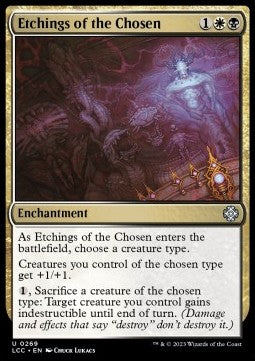 Etchings of the Chosen⁣ - Commander: The Lost Caverns of Ixalan⁣ (Uncommon)⁣ [269]