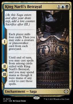 King Narfi's Betrayal - Commander: The Lost Caverns of Ixalan (Rare) [LCC-272]