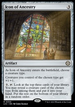 Icon of Ancestry - Commander: The Lost Caverns of Ixalan (Rare) [LCC-305]