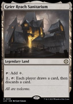 Geier Reach Sanitarium - Commander: The Lost Caverns of Ixalan (Rare) [LCC-335]
