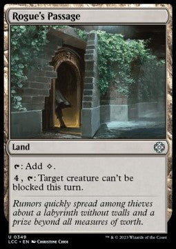 Rogue's Passage⁣ - Commander: The Lost Caverns of Ixalan⁣ (Uncommon)⁣ [349]