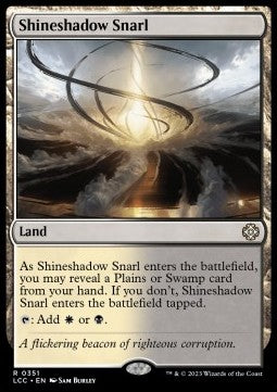 Shineshadow Snarl⁣ - Commander: The Lost Caverns of Ixalan⁣ (Rare)⁣ [351]