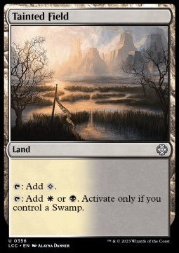 Tainted Field⁣ - Commander: The Lost Caverns of Ixalan⁣ (Uncommon)⁣ [356]
