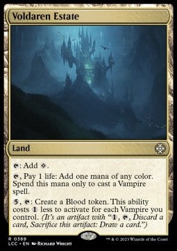 Voldaren Estate⁣ - Commander: The Lost Caverns of Ixalan⁣ (Rare)⁣ [369]