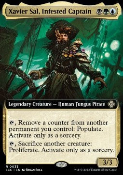 Xavier Sal, Infested Captain - Commander: The Lost Caverns of Ixalan: Extras (Rare) [XLCC-33]