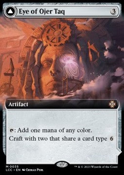 Eye of Ojer Taq // Apex Observatory - Commander: The Lost Caverns of Ixalan: Extras (Mythic) [XLCC-35]