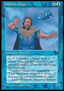 Vodalian Mage (V.1) - Fallen Empires (Common)