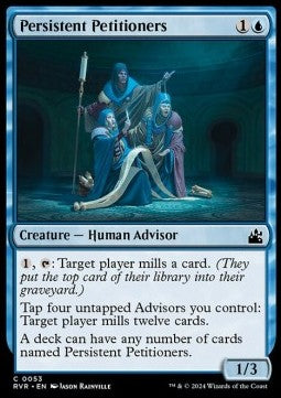 Persistent Petitioners - Ravnica Remastered (Common) [RVR-53]
