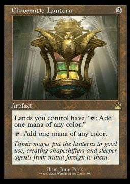 Chromatic Lantern (V.1) - Ravnica Remastered: Extras (Rare) [XRVR-390]