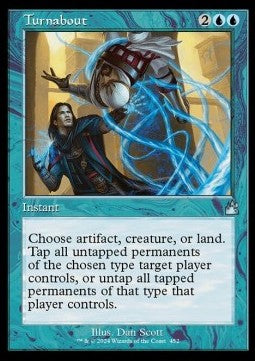 Turnabout - Ravnica Remastered: Extras (Uncommon) [XRVR-452]