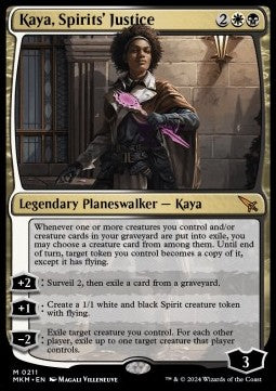 Kaya, Spirits' Justice - Murders at Karlov Manor (Mythic) [MKM-211]