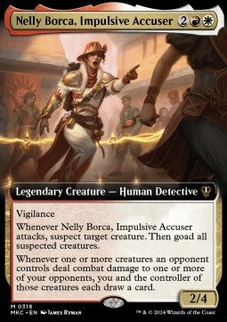 Nelly Borca, Impulsive Accuser (V.1) - Commander: Murders at Karlov Manor: Extras (Mythic) [XMKC-318]
