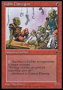 Goblin Chirurgeon (V.3) - Fallen Empires (Common)