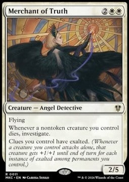 Merchant of Truth - Commander: Murders at Karlov Manor (Rare) [MKC-11]
