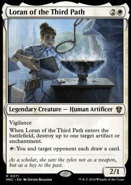 Loran of the Third Path⁣ - Commander: Murders at Karlov Manor⁣ (Rare)⁣ [71]