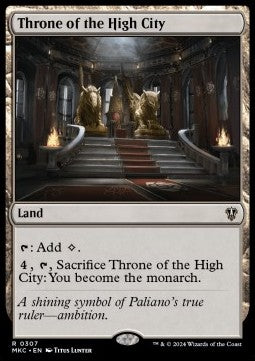 Throne of the High City - Commander: Murders at Karlov Manor (Rare) [MKC-307]