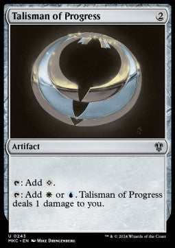Talisman of Progress - Commander: Murders at Karlov Manor (Uncommon) [MKC-243]