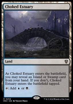 Choked Estuary - Commander: Murders at Karlov Manor (Rare) [MKC-254]
