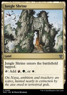 Jungle Shrine - Commander: Murders at Karlov Manor (Uncommon) [MKC-268]