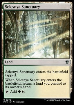 Selesnya Sanctuary - Commander: Murders at Karlov Manor (Uncommon) [MKC-290]