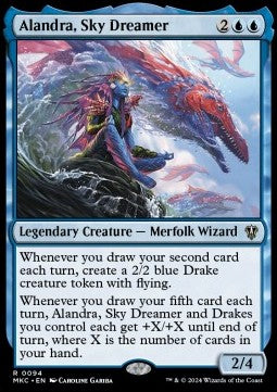 Alandra, Sky Dreamer - Commander: Murders at Karlov Manor (Rare) [MKC-94]