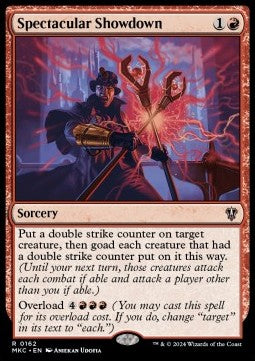 Spectacular Showdown - Commander: Murders at Karlov Manor (Rare) [MKC-162]