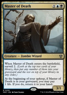 Master of Death - Commander: Murders at Karlov Manor (Rare) [MKC-216]