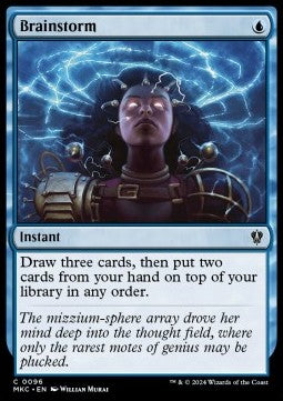 Brainstorm - Commander: Murders at Karlov Manor (Common) [MKC-96]