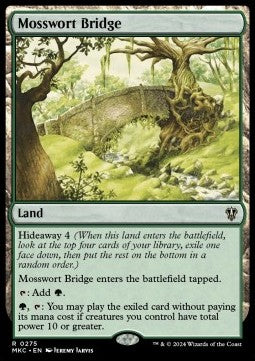 Mosswort Bridge - Commander: Murders at Karlov Manor (Rare) [MKC-275]