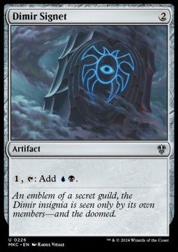 Dimir Signet - Commander: Murders at Karlov Manor (Uncommon) [MKC-226]
