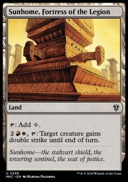 Sunhome, Fortress of the Legion - Commander: Murders at Karlov Manor (Uncommon) [MKC-298]