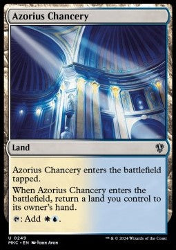 Azorius Chancery - Commander: Murders at Karlov Manor (Uncommon) [MKC-249]