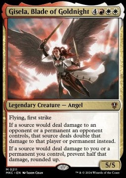 Gisela, Blade of Goldnight - Commander: Murders at Karlov Manor (Mythic) [MKC-211]