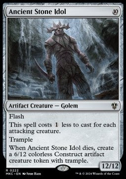 Ancient Stone Idol - Commander: Murders at Karlov Manor (Rare) [MKC-222]