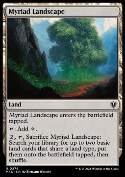 Myriad Landscape - Commander: Murders at Karlov Manor (Uncommon) [MKC-276]