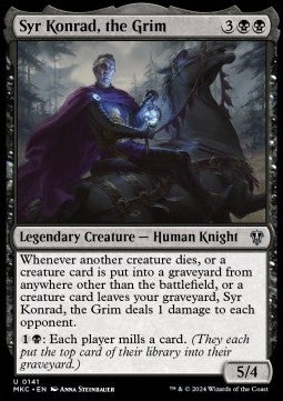 Syr Konrad, the Grim - Commander: Murders at Karlov Manor (Uncommon) [MKC-141]