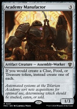 Academy Manufactor - Commander: Murders at Karlov Manor (Rare) [MKC-221]