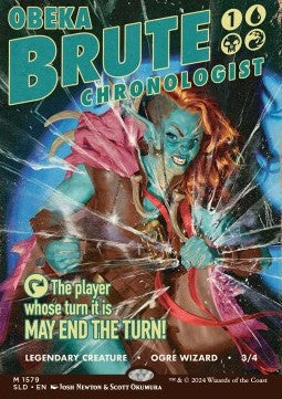 Obeka, Brute Chronologist - Secret Lair Drop Series: Winter Superdrop 2024 (Mythic) [SLDW24-1579]