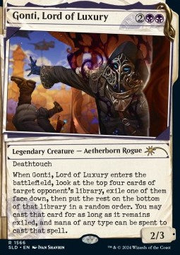 Gonti, Lord of Luxury - Secret Lair Drop Series: Winter Superdrop 2024 (Rare) [SLDW24-1566]