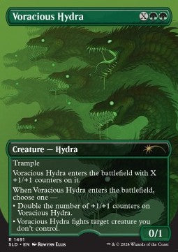 Voracious Hydra - Secret Lair Drop Series: Winter Superdrop 2024 (Rare) [SLDW24-1491]