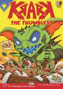 Krark, the Thumbless - Secret Lair Drop Series: Winter Superdrop 2024 (Rare) [SLDW24-1543]