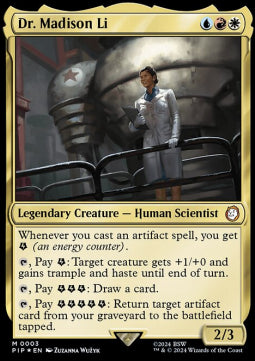 Dr. Madison Li⁣ - Universes Beyond: Fallout⁣ (Mythic)⁣ [3]