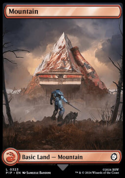 Mountain (V.1)⁣ - Universes Beyond: Fallout⁣ (Land)⁣ [323]