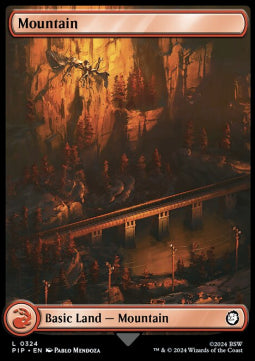Mountain (V.2)⁣ - Universes Beyond: Fallout⁣ (Land)⁣ [324]