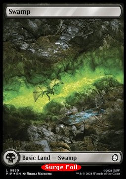 Swamp (V.2) - Universes Beyond: Fallout: Extras (Land) [XPIP-850]