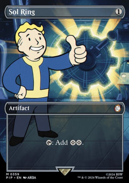 Sol Ring (V.1) - Universes Beyond: Fallout: Extras (Mythic) [XPIP-359]