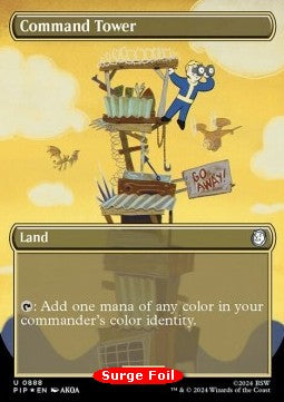 Command Tower (V.3) - Universes Beyond: Fallout: Extras (Uncommon) [XPIP-888]