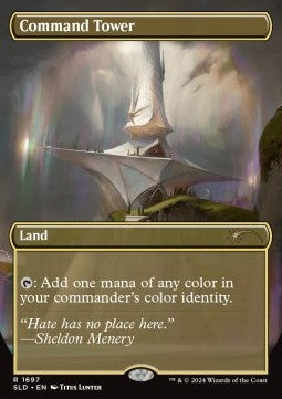 Command Tower - Secret Lair Drop Series: Sheldon's Spellbook (Rare) [SLDSMS-1697]