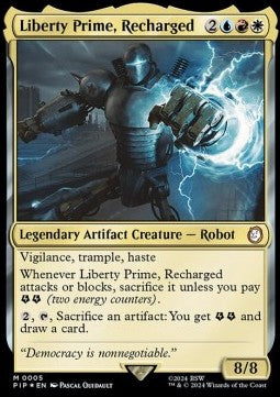 Liberty Prime, Recharged⁣ - Universes Beyond: Fallout⁣ (Mythic)⁣ [5]